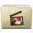 beige folder movies alt Icon